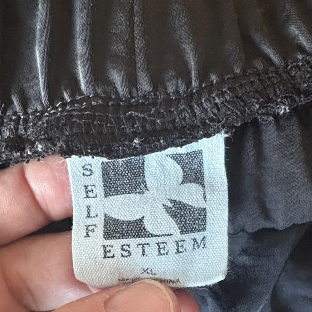 Self Esteem Black Kids Joggers - Picture 2 of 3